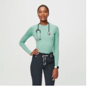 Figs Salta Underscrub in Seaglass limited edition color